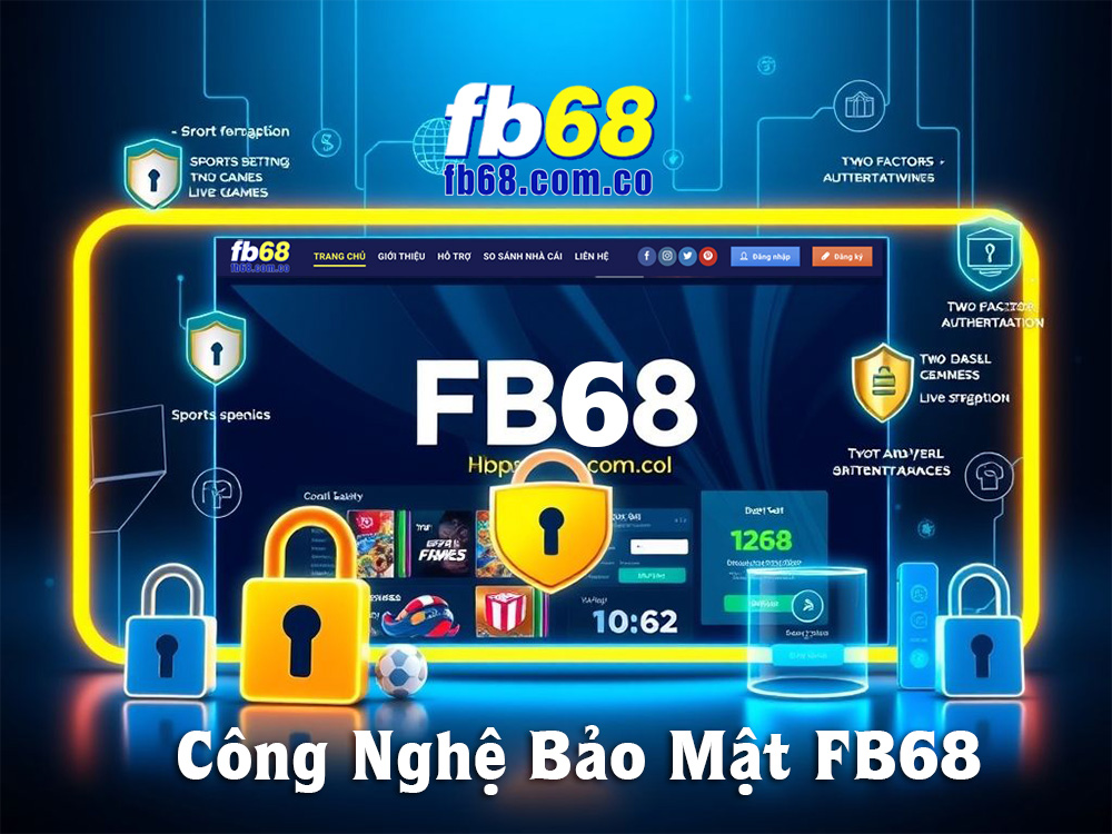 Chính Sách Bảo Mật Nhà Cái FB68 3 Công nghệ bảo mật FB68 an toàn
