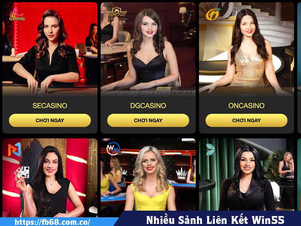 Trò Chơi Baccarat Tại WIN55 Và FB68: Đâu Là Lựa Chọn Tốt Nhất? 3 Sảnh Baccarat đa dạng lựa chọn tại Win55