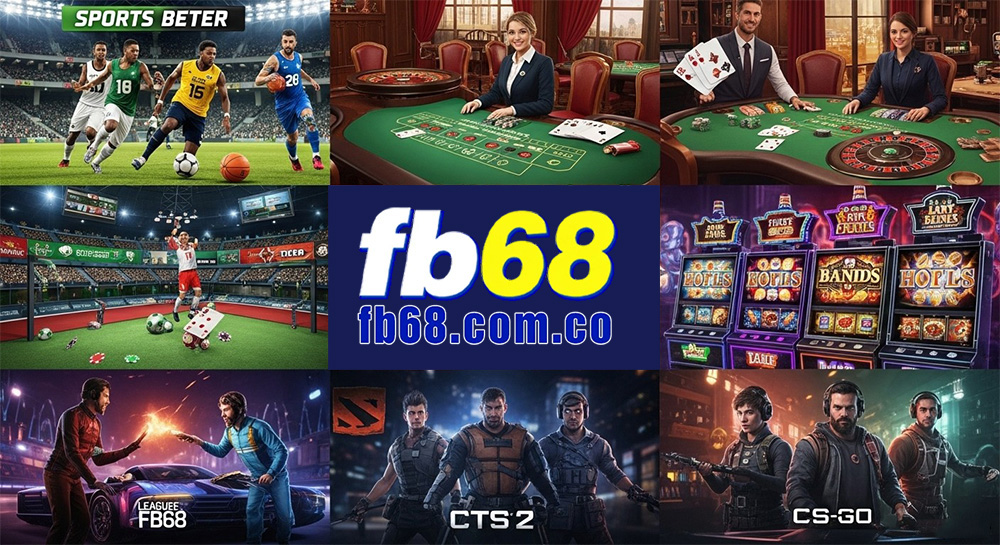 Giới Thiệu Tổng Quan Về Nhà Cái FB68 3 Kho Game Đa Dạng Độc Quyền